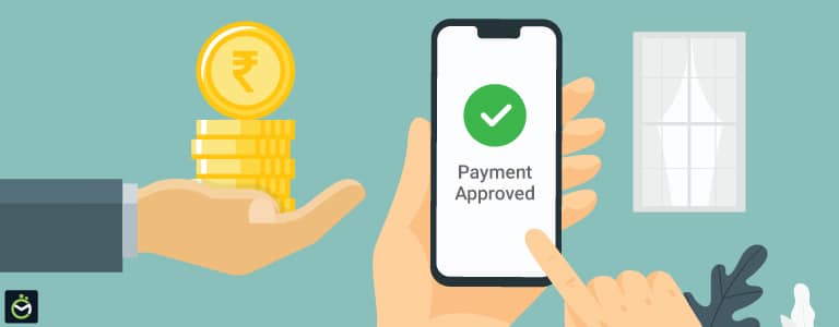 Online payment approval on mobile, India