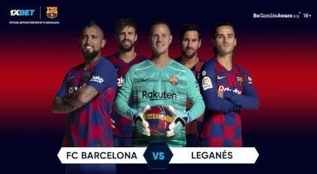 FC Barcelona vs Leganes promo image