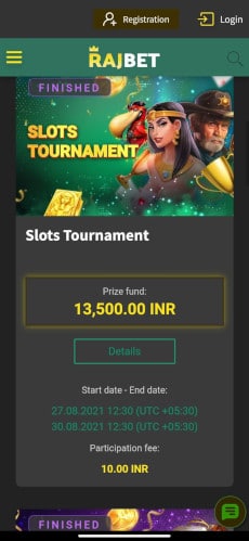 "Slots Tournament" bonus