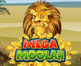 Mega Moolah game widget logo