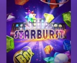 Starburst slot game widget logo