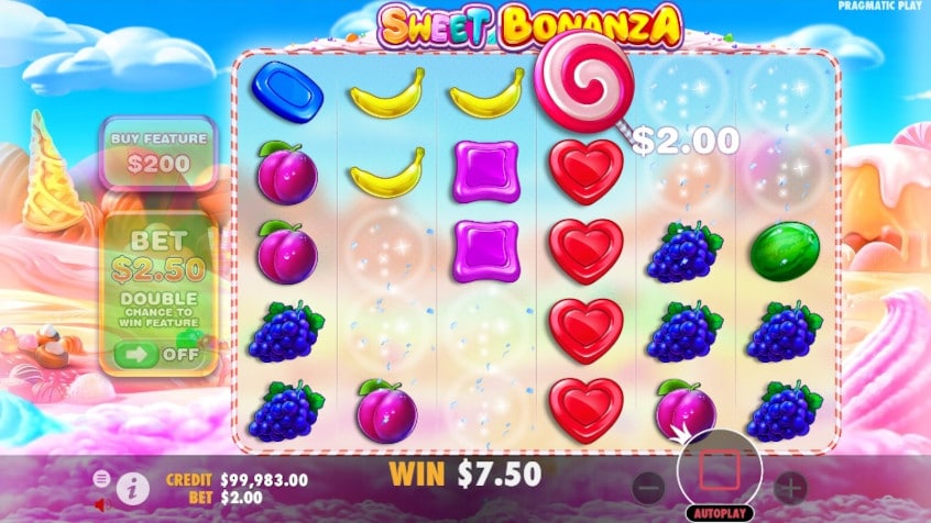 Sweet Bonanza slot win