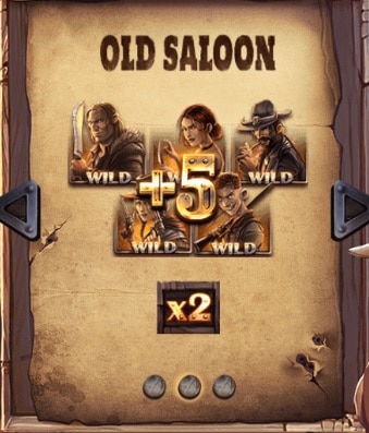 Old Saloon free spin screenshot