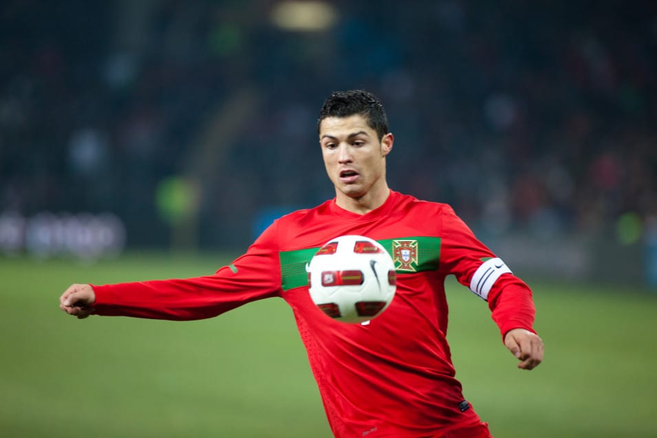 Cristiano Ronaldo in Argentine vs Portugal