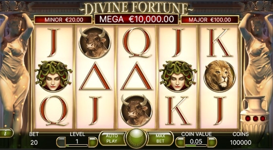 Divine Fortune slot game big logo