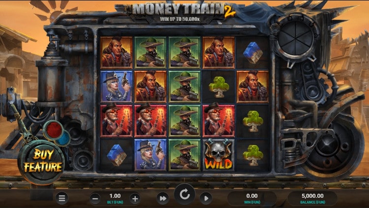 Money Train 2 slot interface