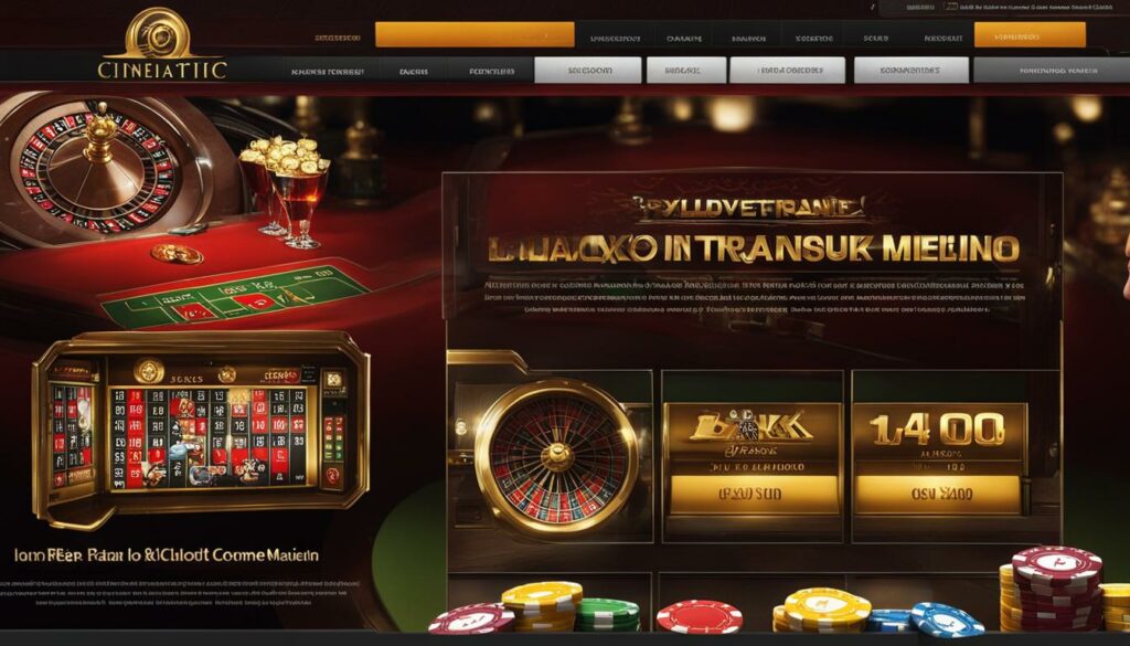 bank transfer live casinos