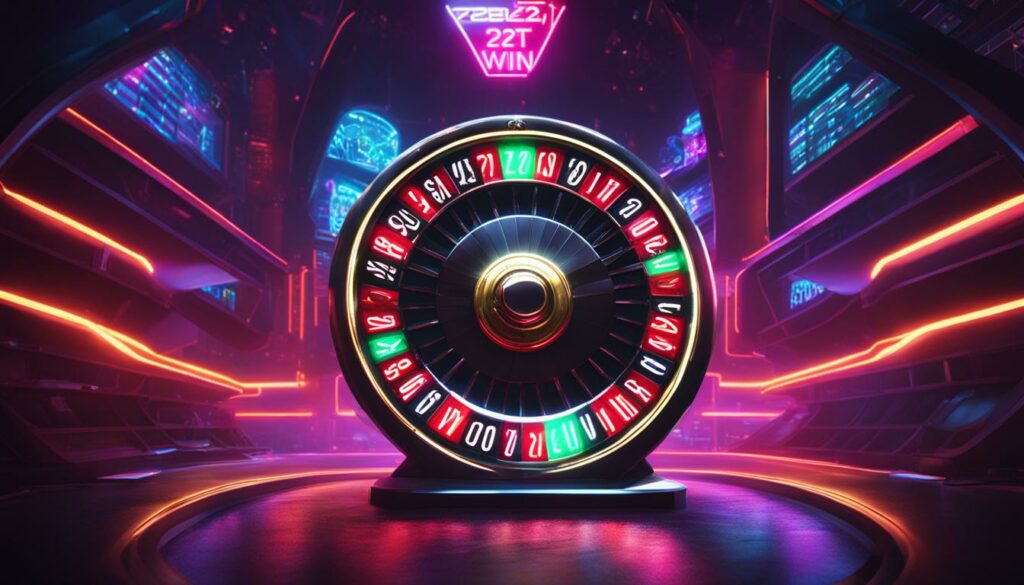 22bet-top casino presents neon roulette by 7 mojos
