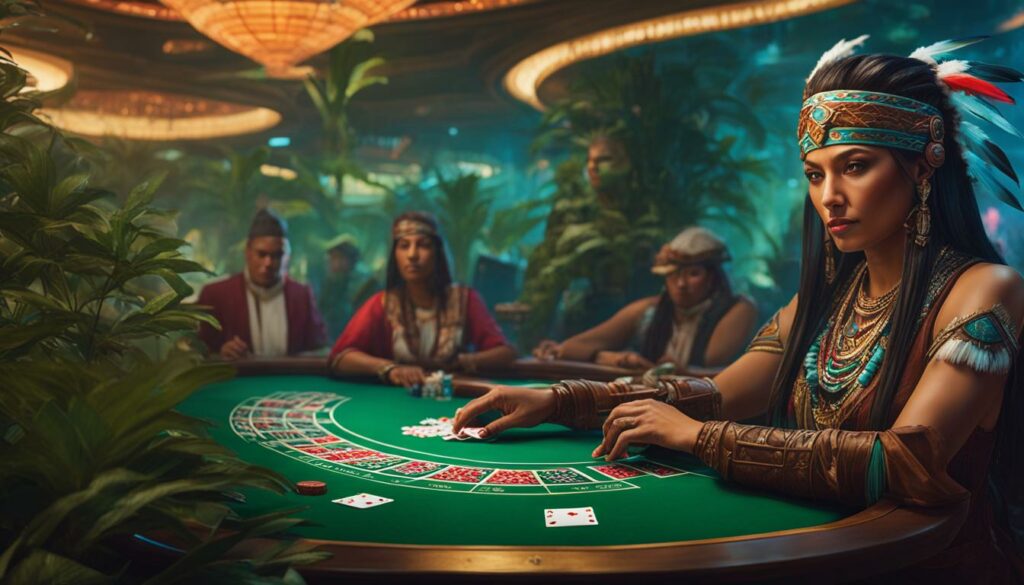 Native live dealer tables at 22Bet Casino