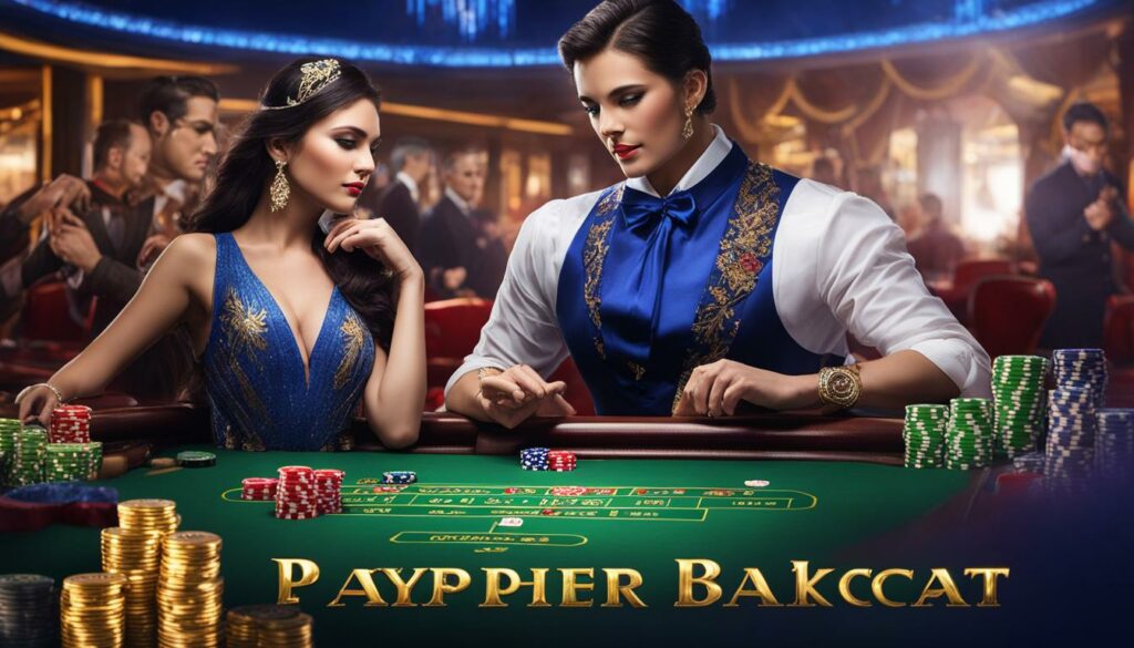 Sapphire Baccarat at 22Bet Casino