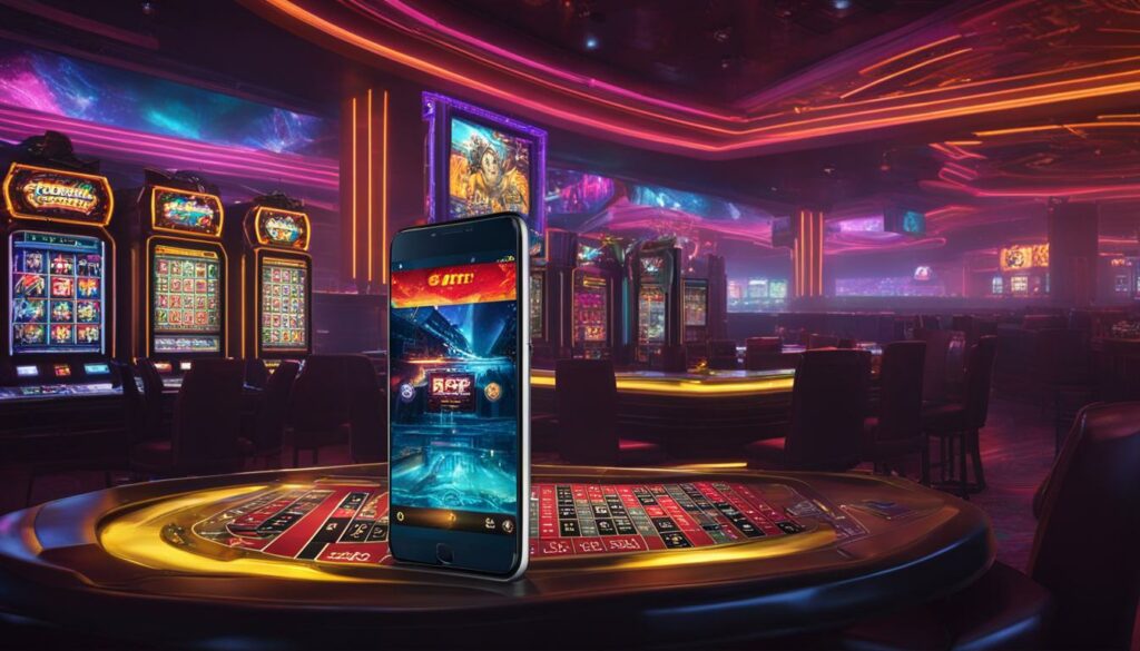 mobile platform at 22Bet casino